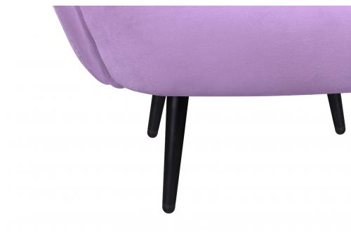 Мягкое кресло Benee Purple на черных ножках, фото 6 