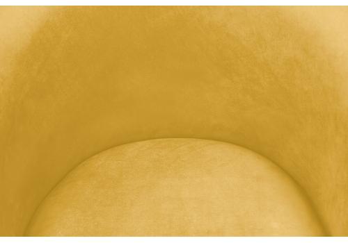  Мягкое кресло Benee Yellow на черных ножках, фото 5 