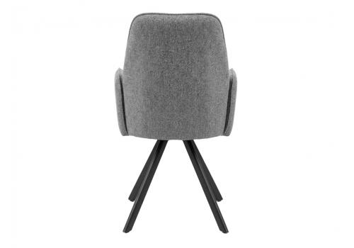  Стул DikLine 293 поворотный BL13 серый, ножки черные, фото 4 