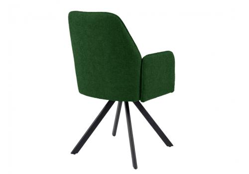 Стул DikLine 293 поворотный BL10 зеленый, ножки черные, фото 2 