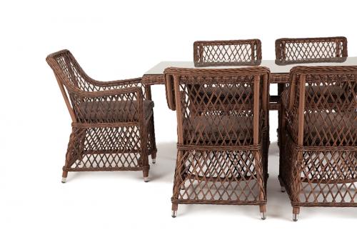  "Латте" обеденная группа плетеная, цвет коричневый, фото 7 