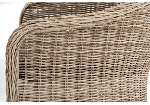  "Эспрессо–80 R" обеденная группа плетеная, цвет бежевый, фото 9 