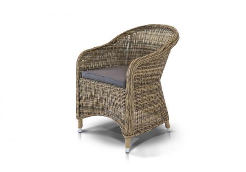  "Равенна" обеденная группа плетеная, цвет соломенный, фото 5 