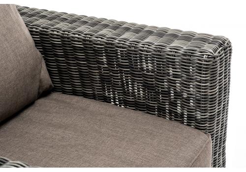  "Боно" лаунж-зона из искусственного ротанга, цвет графит, фото 531 