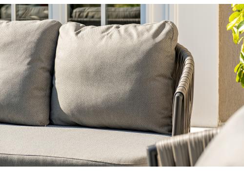  "Флоренция" лаунж-зона из искусственного ротанга, цвет графит, фото 62 