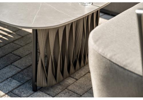  "Флоренция" лаунж-зона из искусственного ротанга, цвет графит, фото 121 