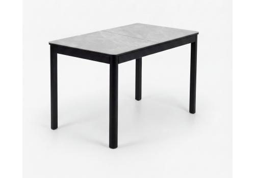  Стол DikLine SKQ120 Керамика YB8020079BG Серый/подстолье черное/опоры черные, фото 1 