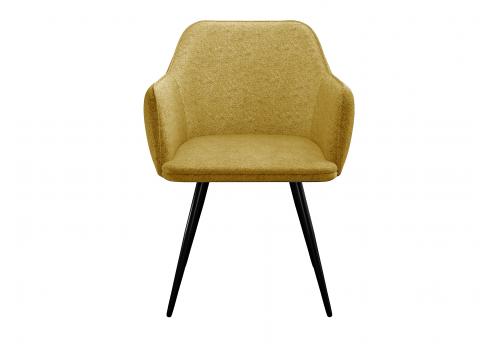  Стул DikLine 277 поворотный NS Gold горчица, ножки черные, фото 2 