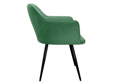  Стул DikLine 277 поворотный NS Pine зеленый, ножки черные, фото 4 