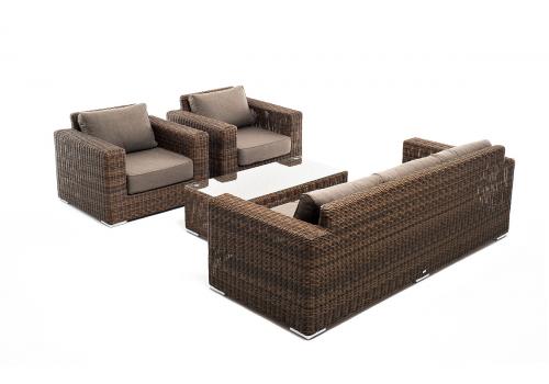  "Боно" лаунж-зона из искусственного ротанга, цвет коричневый, фото 146 