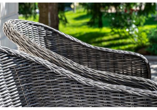  "Эспрессо" обеденная группа плетеная, цвет графит, фото 6 