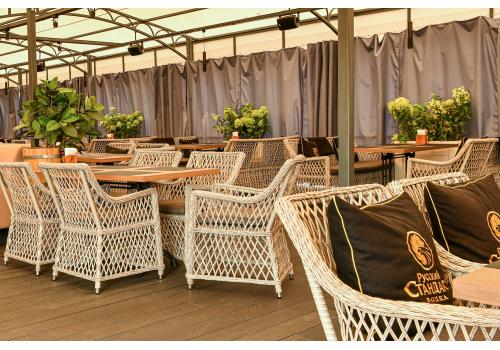  "Латте" плетеное кресло из искусственного ротанга, цвет бежевый, фото 12 