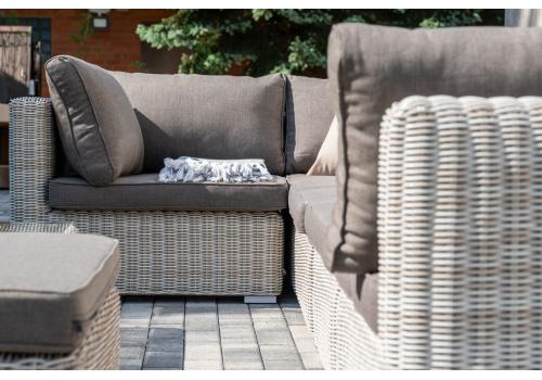  "Лунго" трансформирующаяся лаунж-зона из искусственного ротанга, цвет бежевый, фото 10 