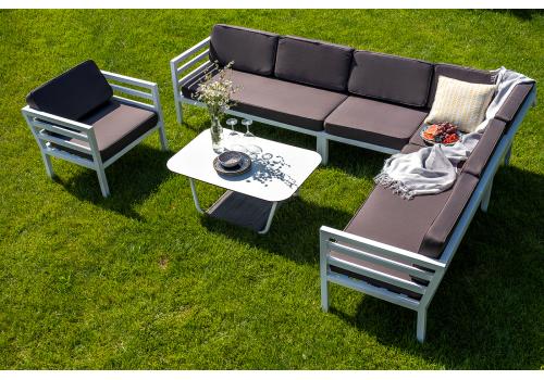  "Глория" модуль диванный правый, каркас из алюминия, фото 6 