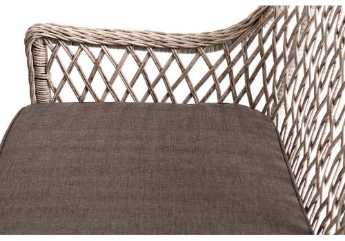  "Катания" обеденная группа плетеная на 6 персон, цвет бежевый, фото 5 