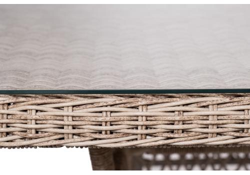  "Катания" обеденная группа плетеная на 6 персон, цвет бежевый, фото 11 