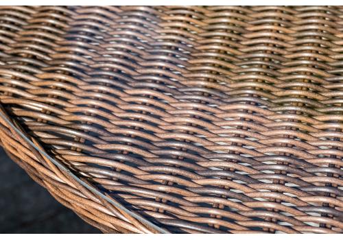  "Эспрессо–150 R" обеденная группа плетеная, цвет коричневый, фото 6 