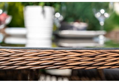  "Эспрессо–150 R" обеденная группа плетеная, цвет коричневый, фото 8 