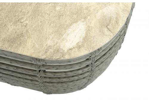  "Ницца" лаунж-зона из искусственного ротанга, цвет бронзовый, фото 124 