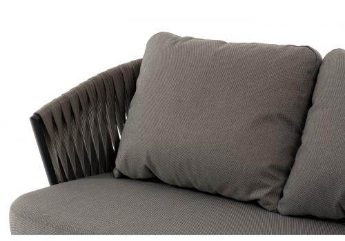  "Флоренция" лаунж-зона из искусственного ротанга, цвет графит, фото 246 