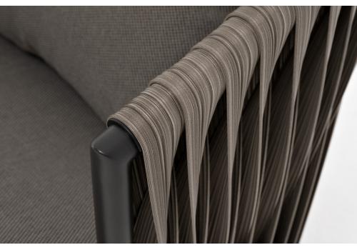  "Флоренция" лаунж-зона из искусственного ротанга, цвет графит, фото 262 