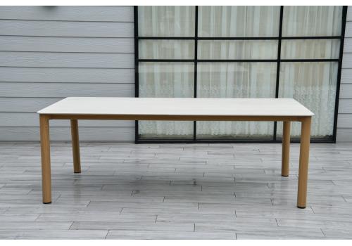  "Кейптаун" стол обеденный из алюминия, столешница из искусственного камня, фото 2 