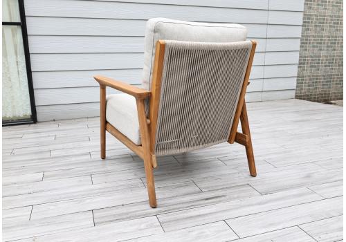  "Копенгаген" лаунж-зона 5-местная плетеная из роупа, каркас тик, цвет бежевый, фото 6 