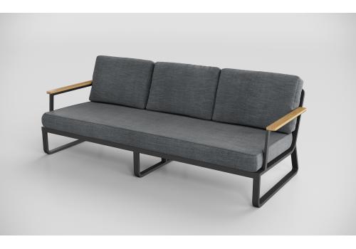  Voglie серая, алюминий / тик, фото 9 