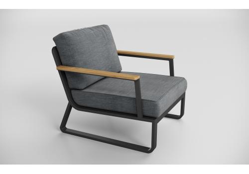  Voglie серая, алюминий / тик, фото 11 