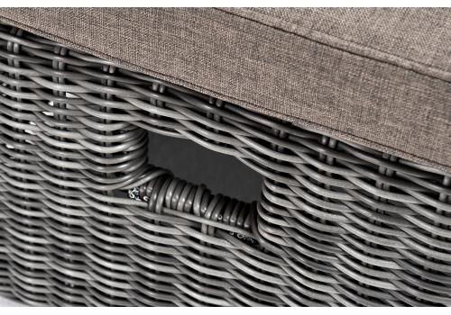  "Рим" шезлонг с подушкой, цвет графит, фото 3 