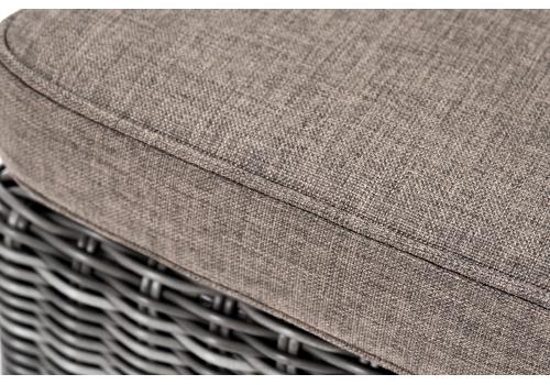  "Рим" шезлонг с подушкой, цвет графит, фото 4 