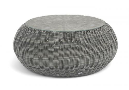  "Барселона" журнальный столик из искусственного ротанга, цвет графит, фото 1 