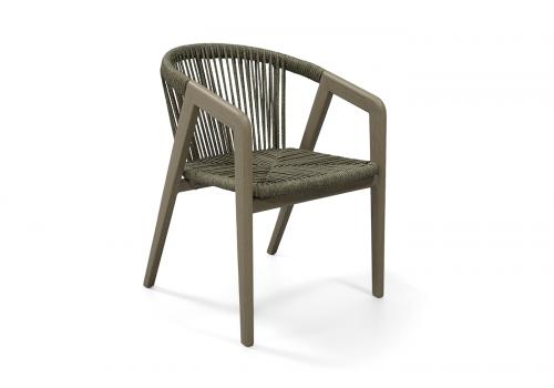  "Будапешт" стул из искусственного ротанга, цвет серый, фото 3 