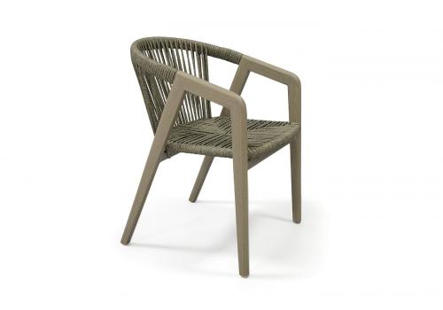  "Будапешт" стул из искусственного ротанга, цвет серый, фото 4 