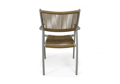  "Витория" плетеный стул из искусственного ротанга, цвет соломенный, фото 5 