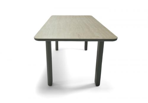  "Витория" обеденный стол из алюминия, столешница из искусственного камня, фото 3 