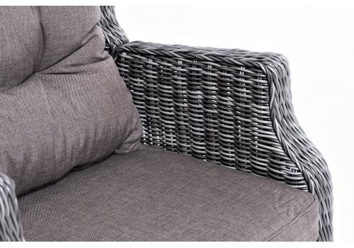  "Форио" кресло раскладное плетеное, цвет графит, фото 10 