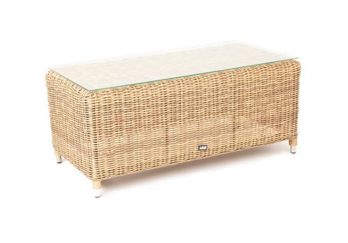  "Кон Панна" столик журнальный из искусственного ротанга, цвет соломенный, фото 4 