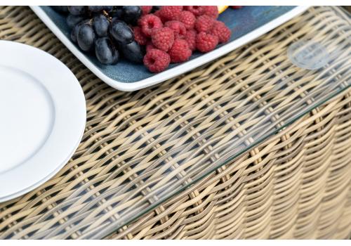  "Кон Панна" столик журнальный из искусственного ротанга, цвет соломенный, фото 12 