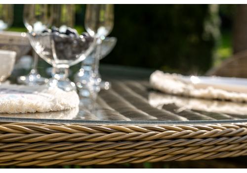  "Эспрессо–150 S" обеденная группа плетеная, цвет соломенный, фото 10 