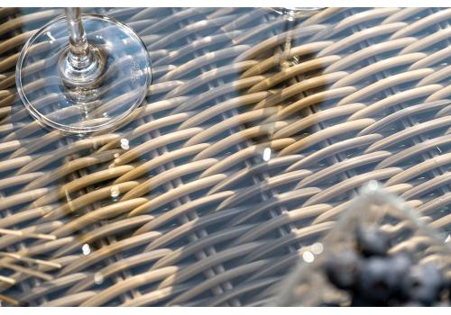  "Эспрессо–150 S" обеденная группа плетеная, цвет соломенный, фото 11 