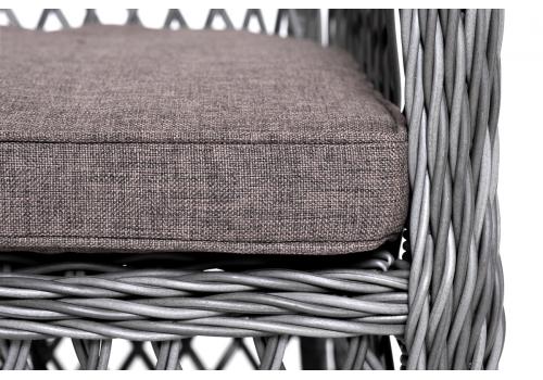  "Катания" обеденная группа плетеная на 6 персон, цвет графит, фото 23 