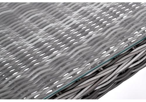  "Катания" обеденная группа плетеная на 6 персон, цвет графит, фото 24 