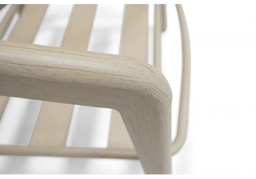  "Брюссель" лаунж-зона из искусственного ротанга, цвет серый, каркас под дерево (холодно-бежевый), фото 8 