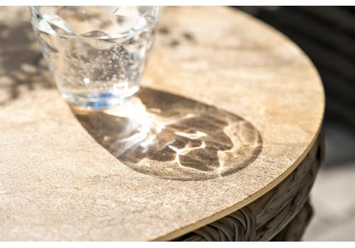  "Ницца" лаунж-зона из искусственного ротанга, цвет бронзовый, фото 75 