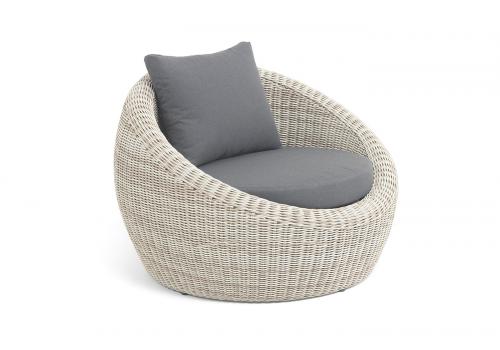  "Барселона" кресло из искусственного ротанга, цвет бежевый, фото 2 