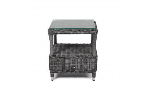  "Форио" столик кофейный из искусственного ротанга, цвет графит, фото 3 