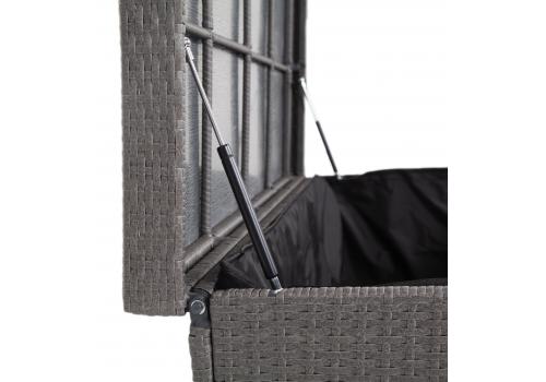  "Порту" сундук водонепроницаемый из искусственного ротанга, цвет графит, фото 3 