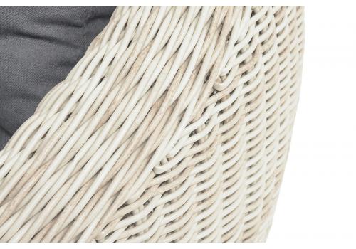  "Барселона" диван из искусственного ротанга трехместный, цвет бежевый, фото 6 