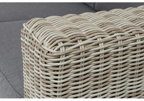  "Боно" диван из искусственного ротанга трехместный, цвет бежевый, фото 5 